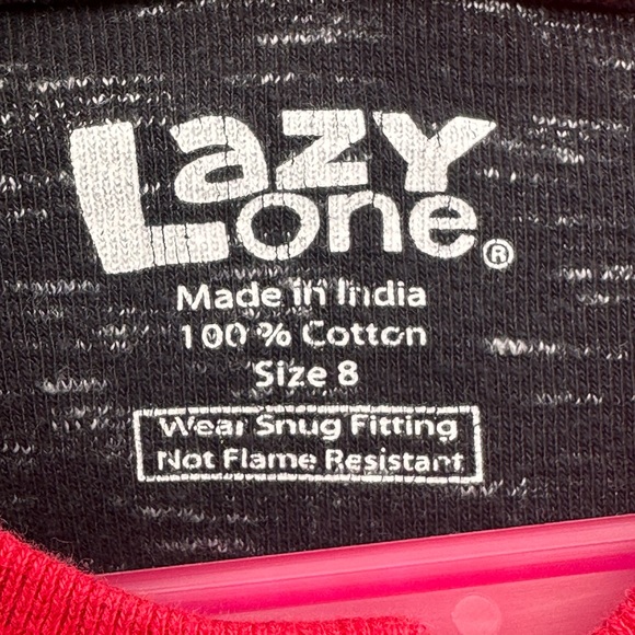 564. Lazy One Moose Caboose Kids Boys Onesie long sleeve cotton pajamas - Picture 5 of 11